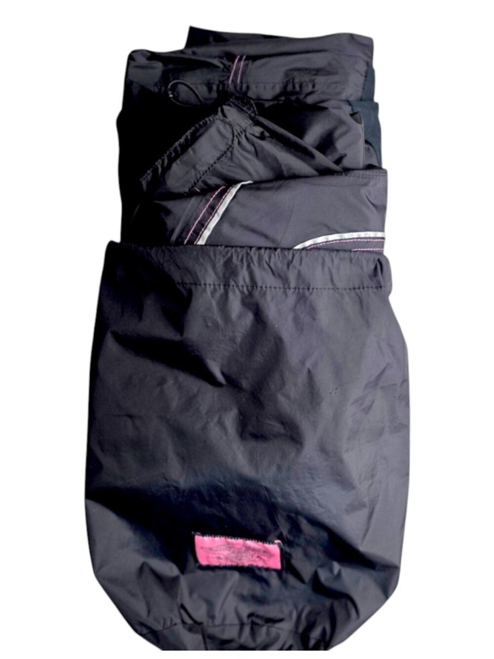 Harley-Davidson Illumination 360 Women's L Rain Suit - Black w/Pink piping NWOT - Picture 14 of 14